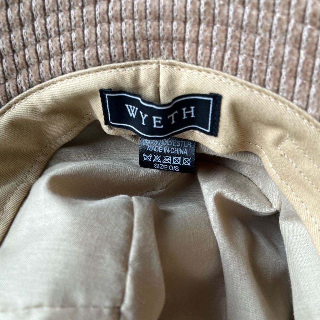 Wyeth Tan Brown Corduroy Bucket Hat Women’s One Size — image 8 of 8